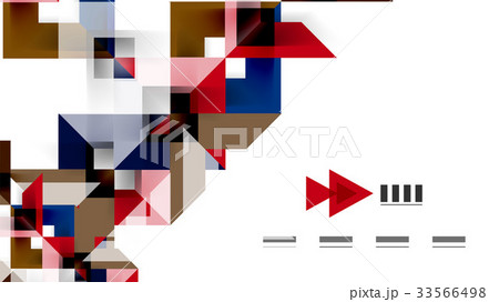 Business presentation geometric template 33566498