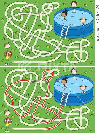 Summer maze Summer maze 33567224