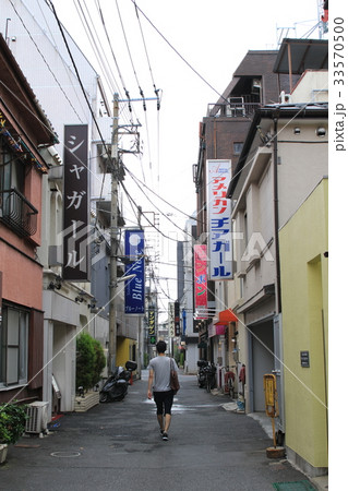 吉原街並みの写真素材