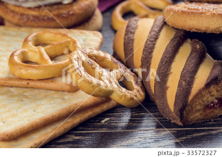 Biscuits on table Biscuits on table 33572327