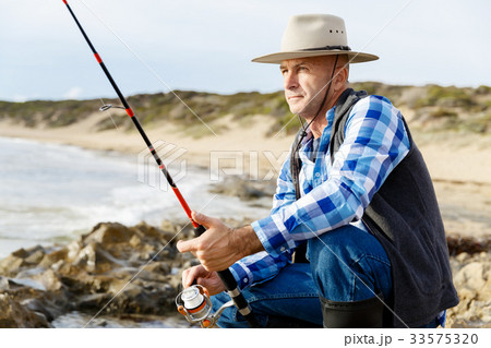 Picture of fisherman 33575320