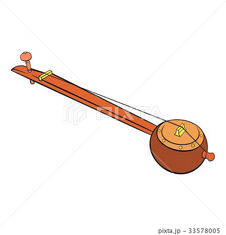 Traditional Indian ektara icon cartoon Traditional Indian ektara icon cartoon 33578005