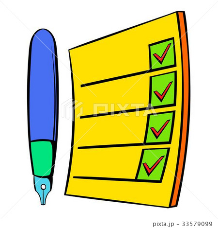 To do list icon cartoon To do list icon cartoon 33579099