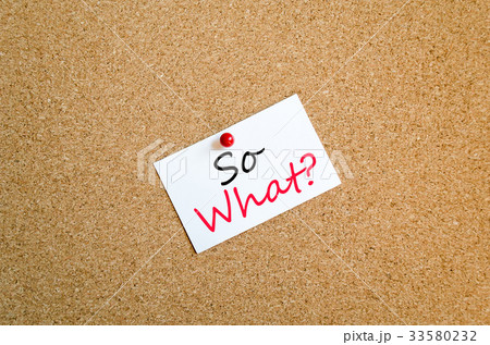 So what sticky note concept So what sticky note concept 33580232