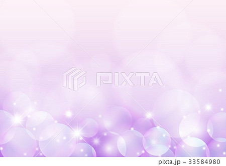 紫色シャボン玉背景下グラデーションのイラスト素材