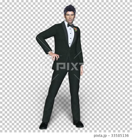 タキシードの男性 33585136