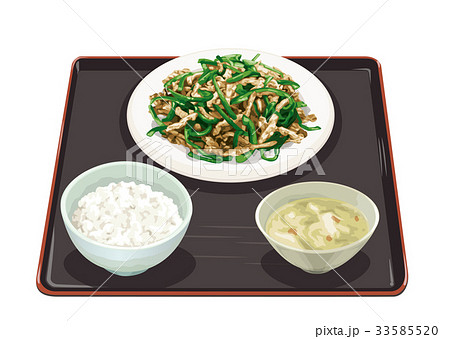 チンジャオロース定食 33585520