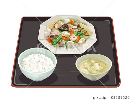 八宝菜定食 33585526