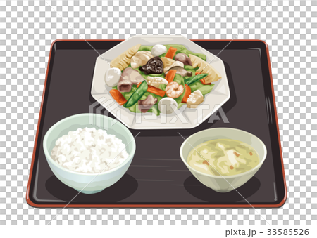 八宝菜定食 33585526