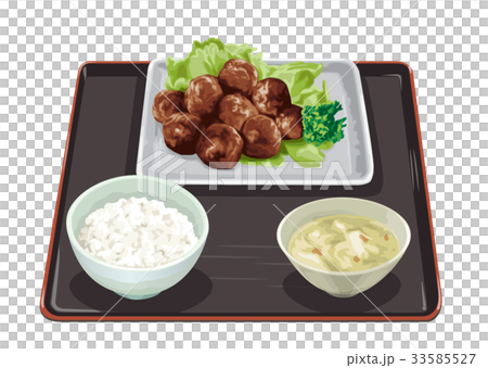 肉団子定食 33585527