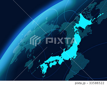 ビジネス日本 日本地図 ビジネス背景 ビジネス日本 日本地図 ビジネス背景 33586522