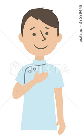 男性 白衣姿 男性 白衣姿 33589448