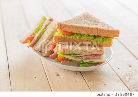 sandwichの写真素材 [33590487] - PIXTA