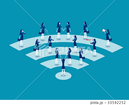 Communication. Business people communication. 33592252