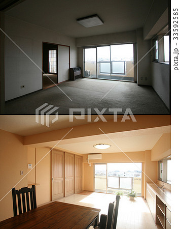 リフォームのビフォーアフター組写真 リフォームのビフォーアフター組写真 33592585