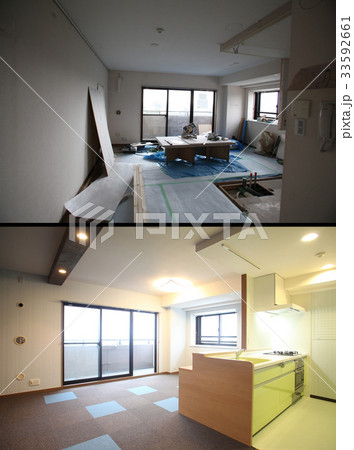 リフォームのビフォーアフター組写真 リフォームのビフォーアフター組写真 33592661