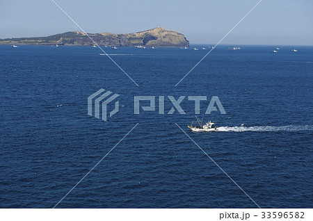 島 漁船 牛島 33596582