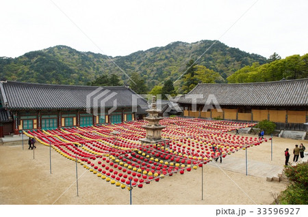 慶南 三層石塔 提灯 33596927