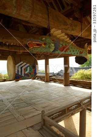 木魚 法鼓 浮石寺 33597261