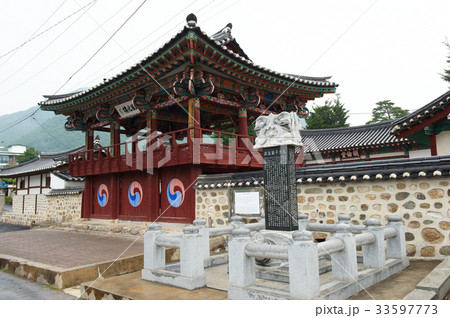 江原道 フェンス 塀 33597773