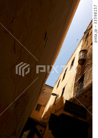 メディナ モロッコの 壁 33598157