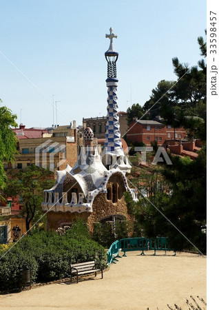 ガウディ グエル公園 バルセロナ 33598457