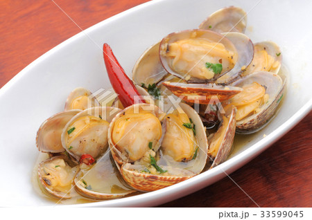 あさりの酒蒸し 33599045