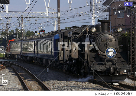 東武鬼怒川線 SL大樹号（5号／下今市駅 構内入替） 33604067