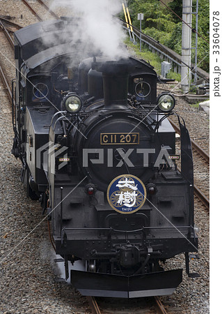 東武鬼怒川線 SL大樹号（鬼怒川温泉駅 構内入替） 33604078