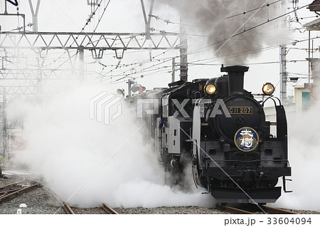 東武鬼怒川線 SL大樹号（1号／下今市駅 構内入替） 33604094
