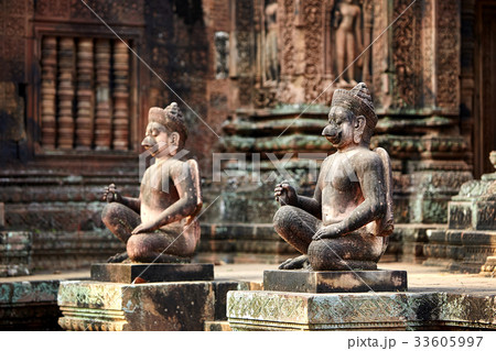 社員 シェムリアップ 遺跡 33605997