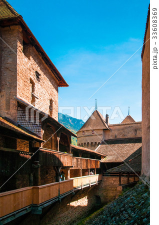 Chillon castle, Montreux, Switzerland 33608369