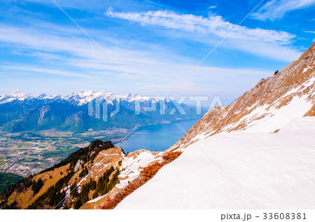 Rochers de Naye, Swiss Alps, Montreux, Switzerland Rochers de Naye, Swiss Alps, Montreux, Switzerland 33608381