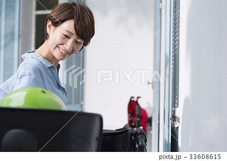 電動アシスト　子供　送迎 33608615