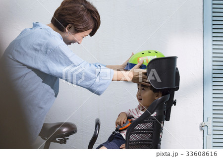電動アシスト　子供　送迎 33608616