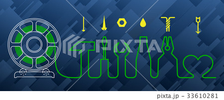 customization tool with the 3D printer 33610281