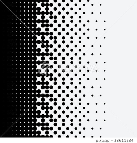 Halftone dots on white background Halftone dots on white background 33611234