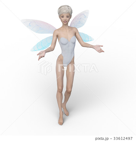 かわいい妖精 フェアリー 天使 perming3DCGイラスト素材 かわいい妖精 フェアリー 天使 perming3DCGイラスト素材 33612497