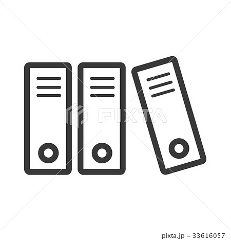 Document file icon line style Document file icon line style 33616057