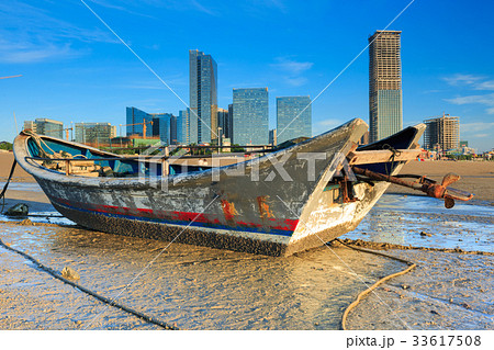 Xiamen Guanyinshan business district panorama 33617508