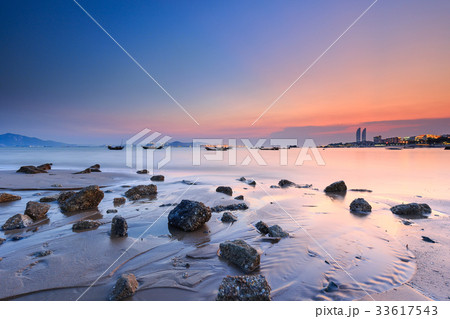Xiamen Huandao Road Seascape Sunset Xiamen Huandao Road Seascape Sunset 33617543