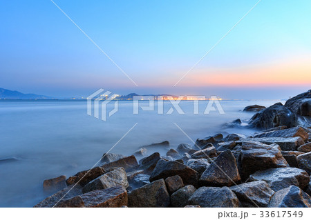 Xiamen Huandao Road Seascape Sunset Xiamen Huandao Road Seascape Sunset 33617549