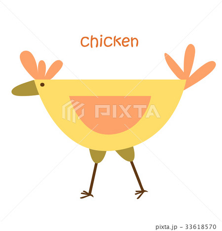 animals set - chicken 33618570