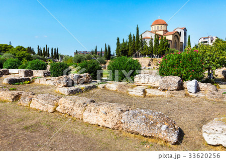 Ruins of ancient Kerameikos in Athens, Greece 33620256