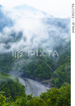【静岡県・秘境】寸又峡 猿並橋 33621756