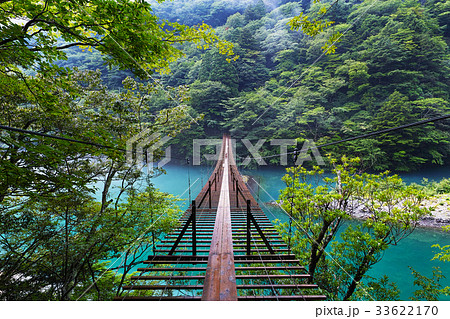 【静岡県・秘境】夢の吊り橋 寸又峡 33622170