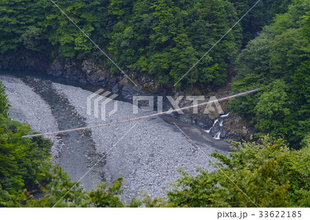 【静岡県・秘境】寸又峡 猿並橋 33622185