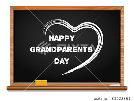 Happy Grandparents Day chalkboard 33622361