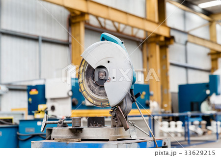 Asian worker in production plant on the factory floor 33629215