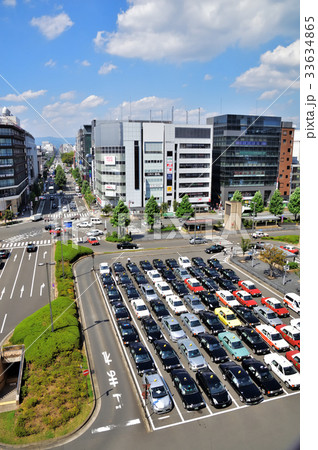 京都 京都駅から烏丸通の写真素材 33634865 Pixta